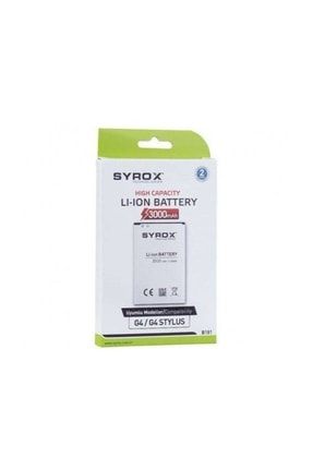 G4/g4 Stylus Batarya - Syx-b181 G4 STYLUS