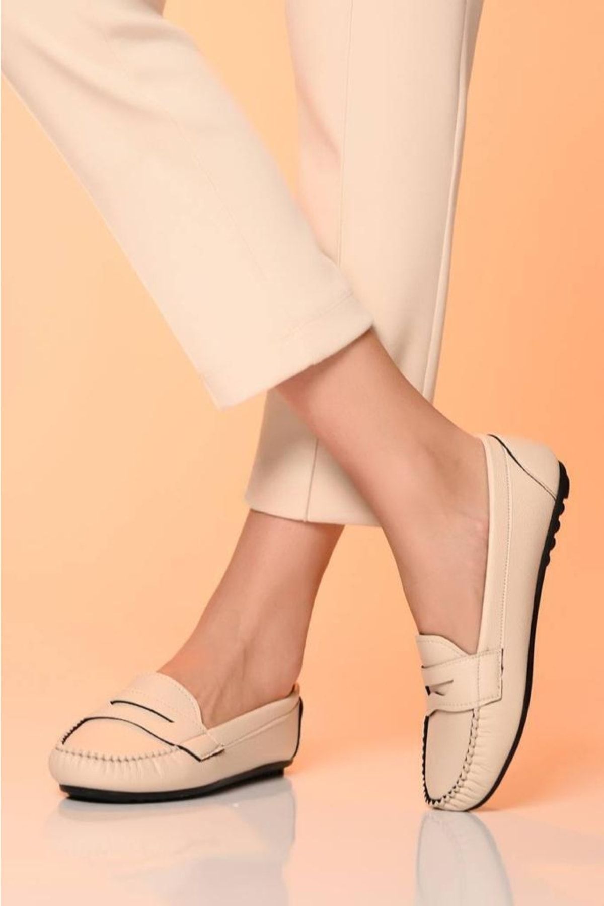 Cream ballerina outlet shoes