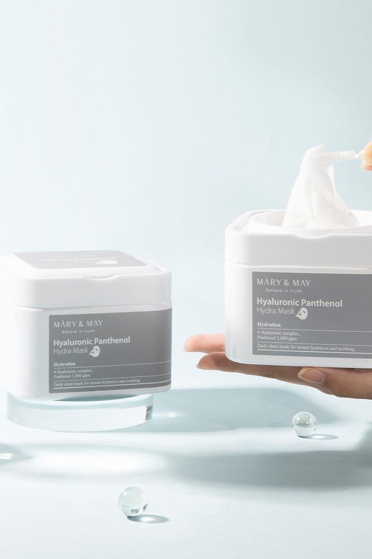 ماسک صورت HYALURONIC PANTHENOL HYDRA MASK 30 PCS 400 گرم Mary & May