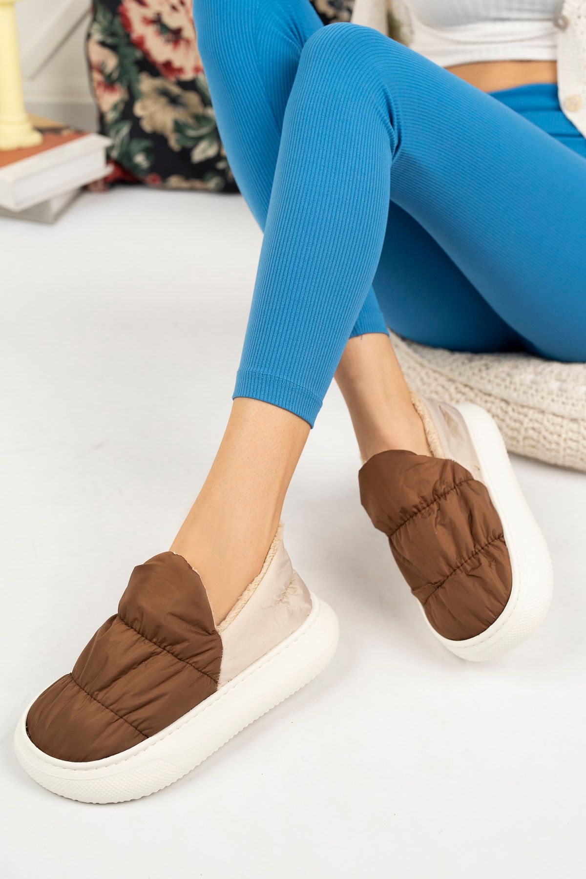 Slim fit slippers clearance