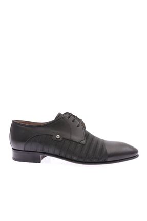 Erkek Siyah Pıy Klasik Ayakkabı 9451-256