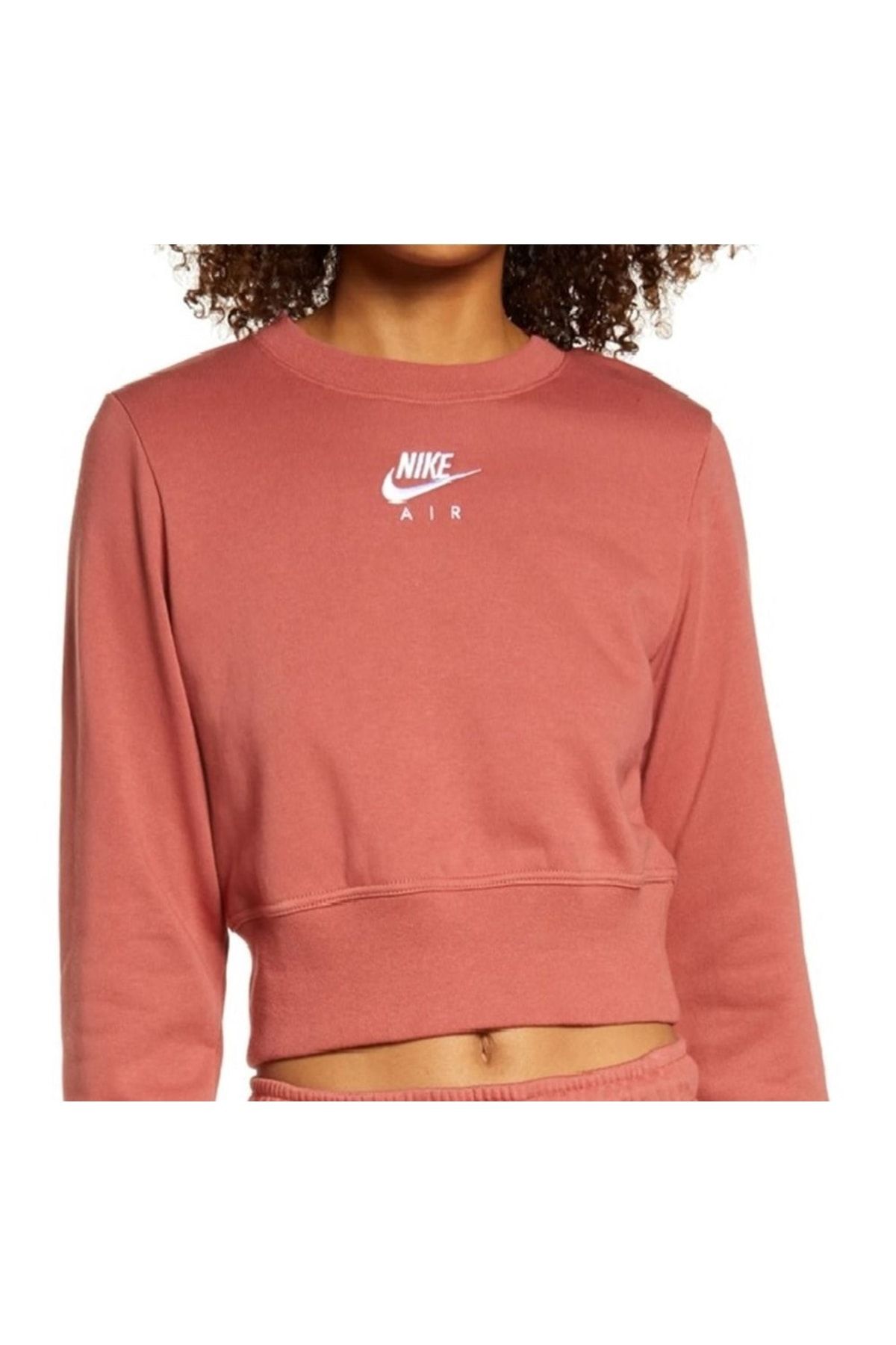 Nike air rose best sale gold sweatshirt