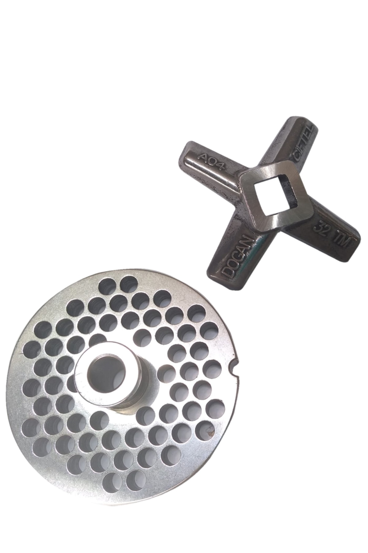 Meat Grinder Mirror And Knife Set For 32-8mm Butchers No:32 Set Ssaf Doğan Çiftel