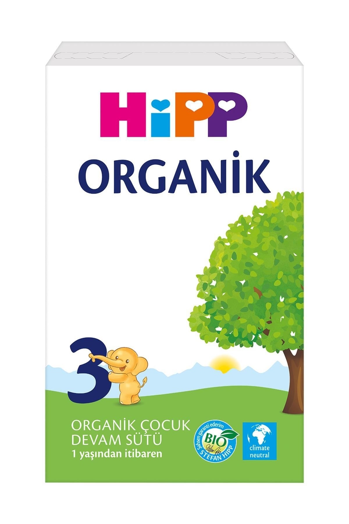 Hipp 3 Organik Devam Sütü 600 Gr 12+ Ay