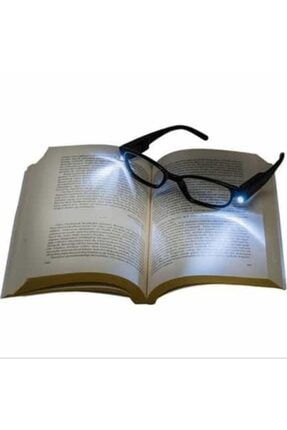 Kitap Okuma Gözlüğü Led Işıklı Pilli omr319