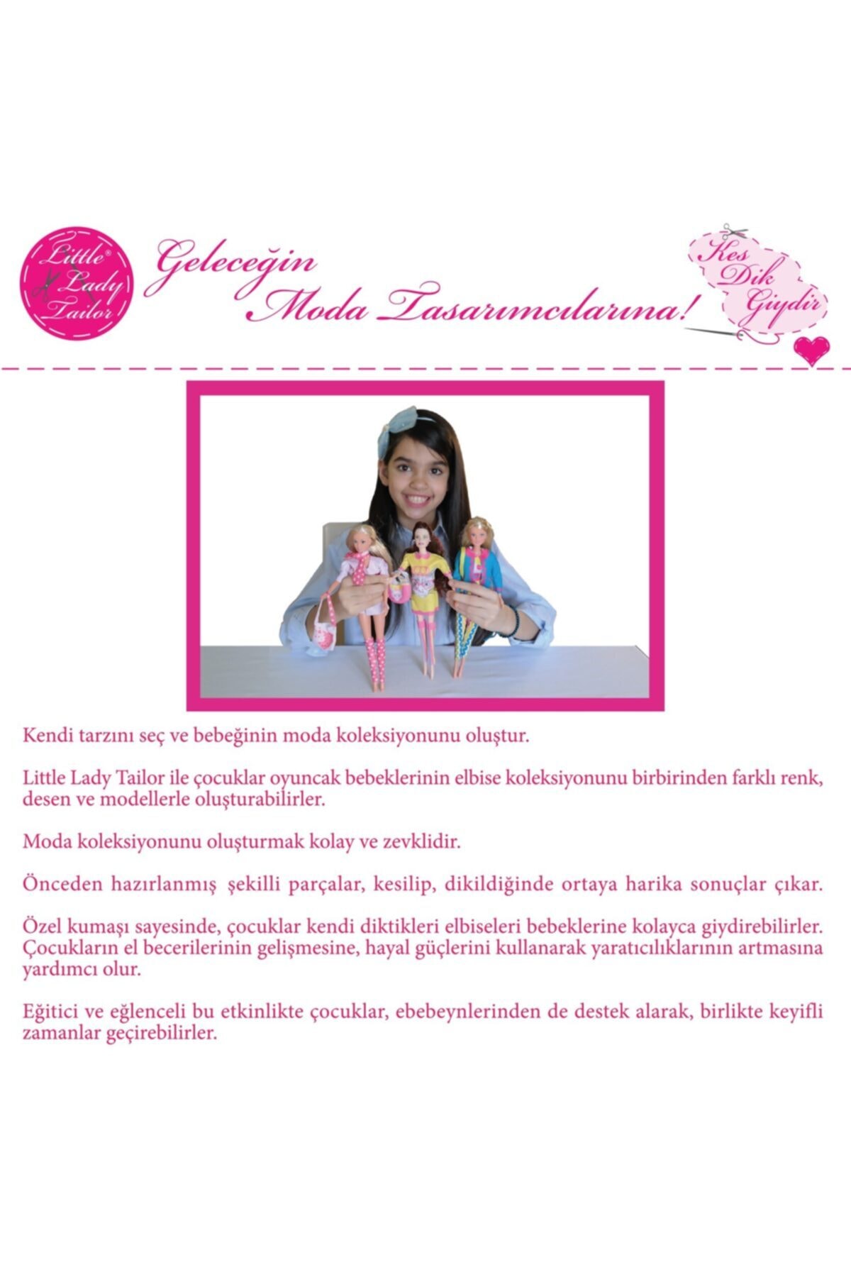 Kes Dik Giydir 35cm Ince Bebek Elbisesi 3