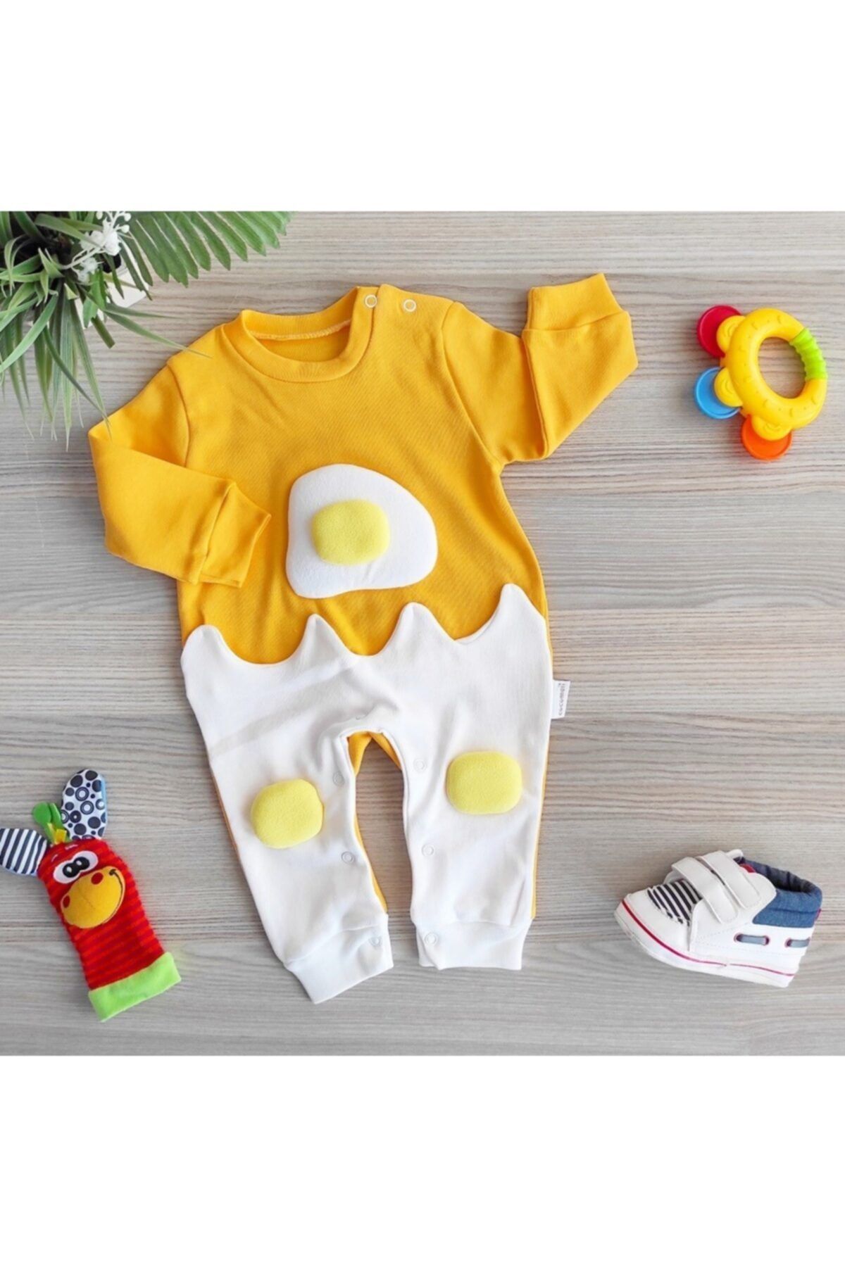 baby sosyetistan kiz bebek sari yumurta tulum fiyati yorumlari trendyol