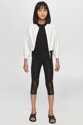 bg store kiz bebek beyaz bomber ceket