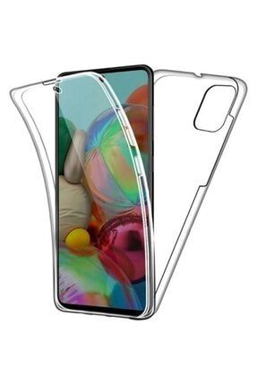 Samsung Galaxy Note 20 360 Ön Arka Korumalı Şeffaf Silikon Kılıf P6077S7739