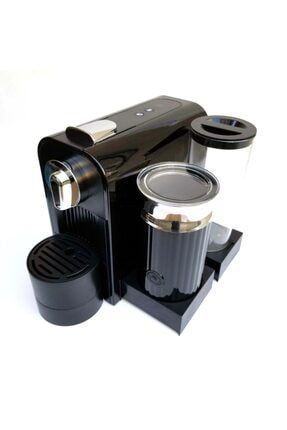 Latte Kapsül Kahve Makinesi (Siyah) - Nespresso Uyumlu PRA-203851-6678