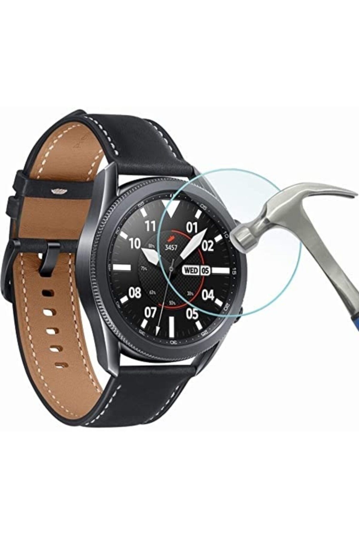 Ekoodukkan Samsung Galaxy Watch 3 45mm Tempered Glass Screen