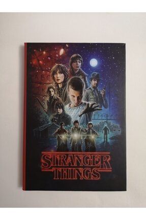 Stranger Things Kalın Kapaklı Baskılı Defter STRNGRTHNGSDEFTER