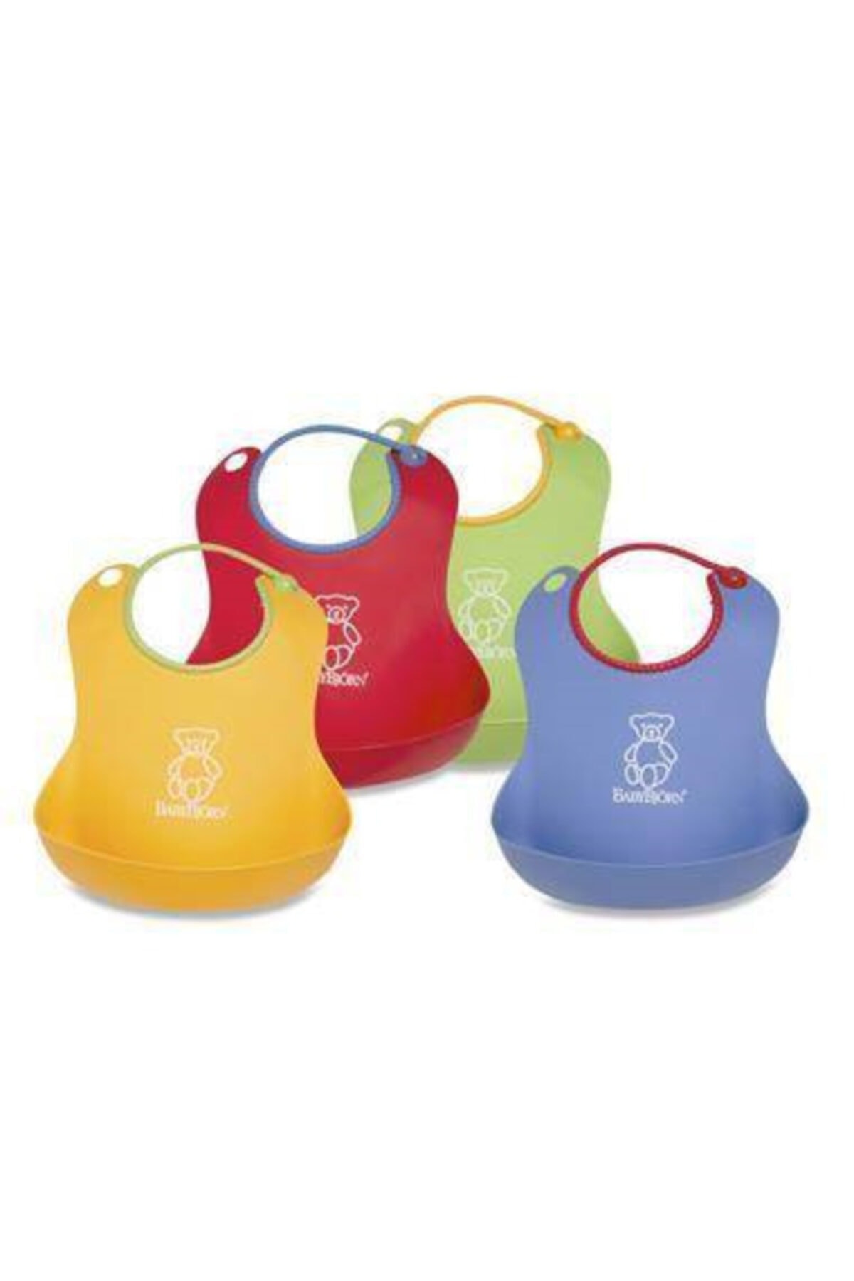 Genel Markalar Plastik Bebek Mama Önlüğü Dökülme Önleyici Hazne 1 Adet Karışık Renkler Kolay Temizlenebilir fotoğrafı 3 (önizleme)