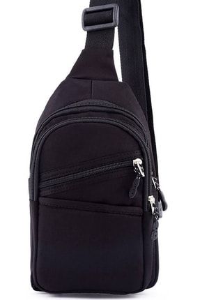 Np154 Keten Çapraz Askılı Body Bag Çanta - Lacivert 20D00154