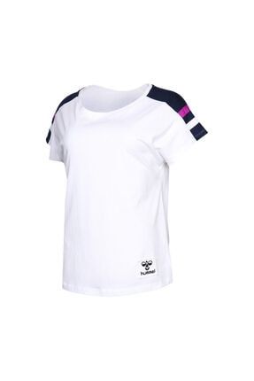 HMLMELINA T-SHIRT S/S Beyaz Kadın T-Shirt 100580733 910475