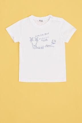 Erkek Bebek Beyaz T-shirt 20SS0RR1559