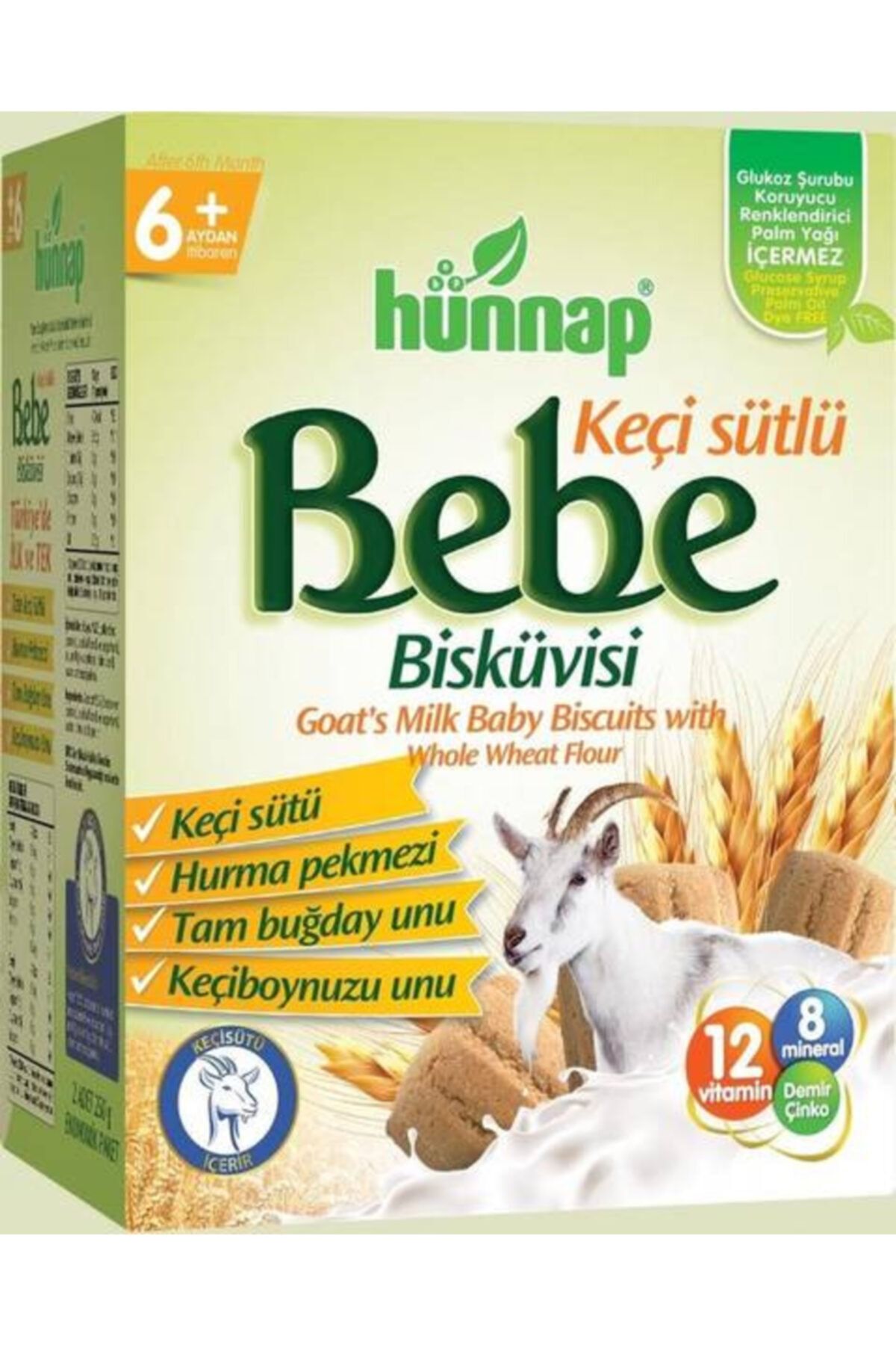 hunnap keci sutlu bebe biskuvisi 400 gr fiyati yorumlari trendyol