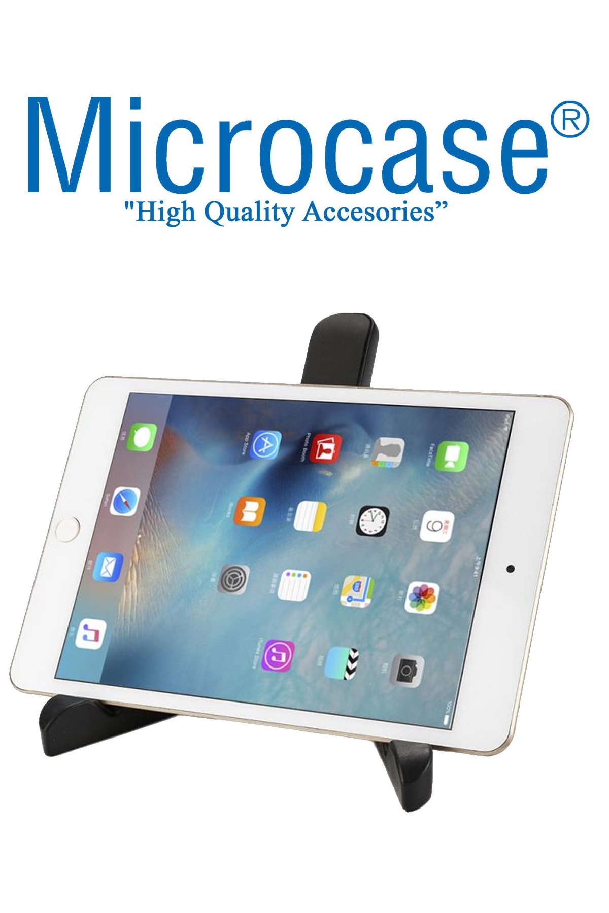 Masaüstü Katlanabilir Telefon Tablet Tutucu Stand - Al2457 Siyah 3