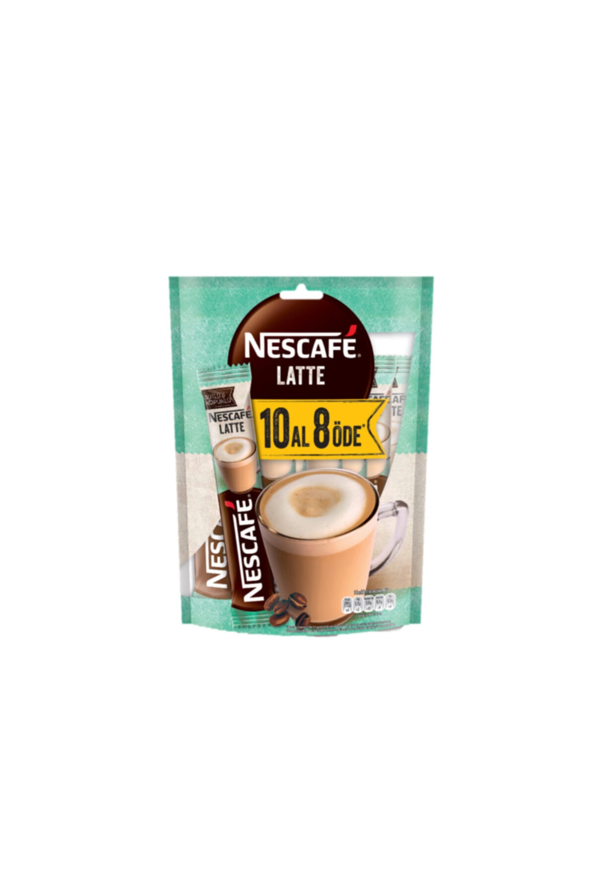 Nescafe Crema Latte 10 Al 8 Öde