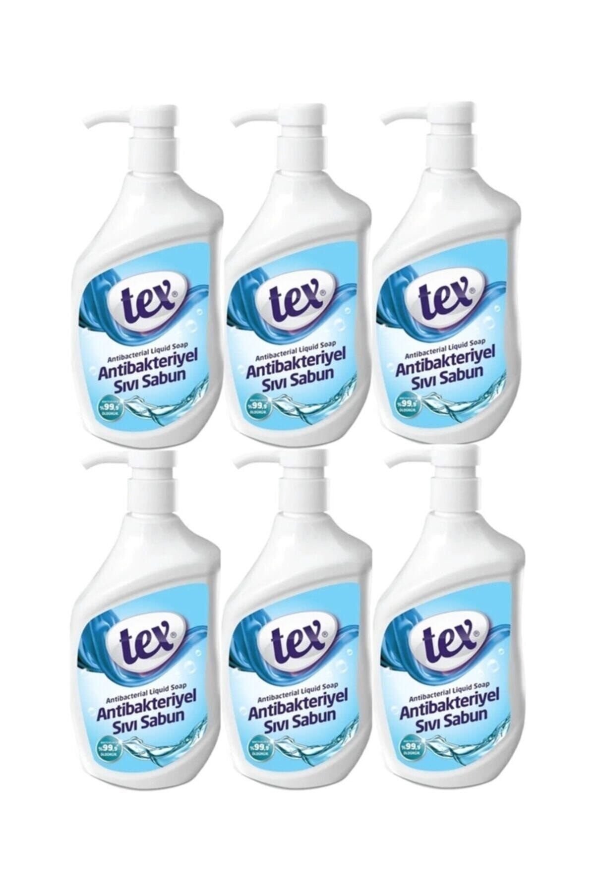 صابون مایع 750 میلی لیتری آنتی باکتریال (6 بسته) Tex
