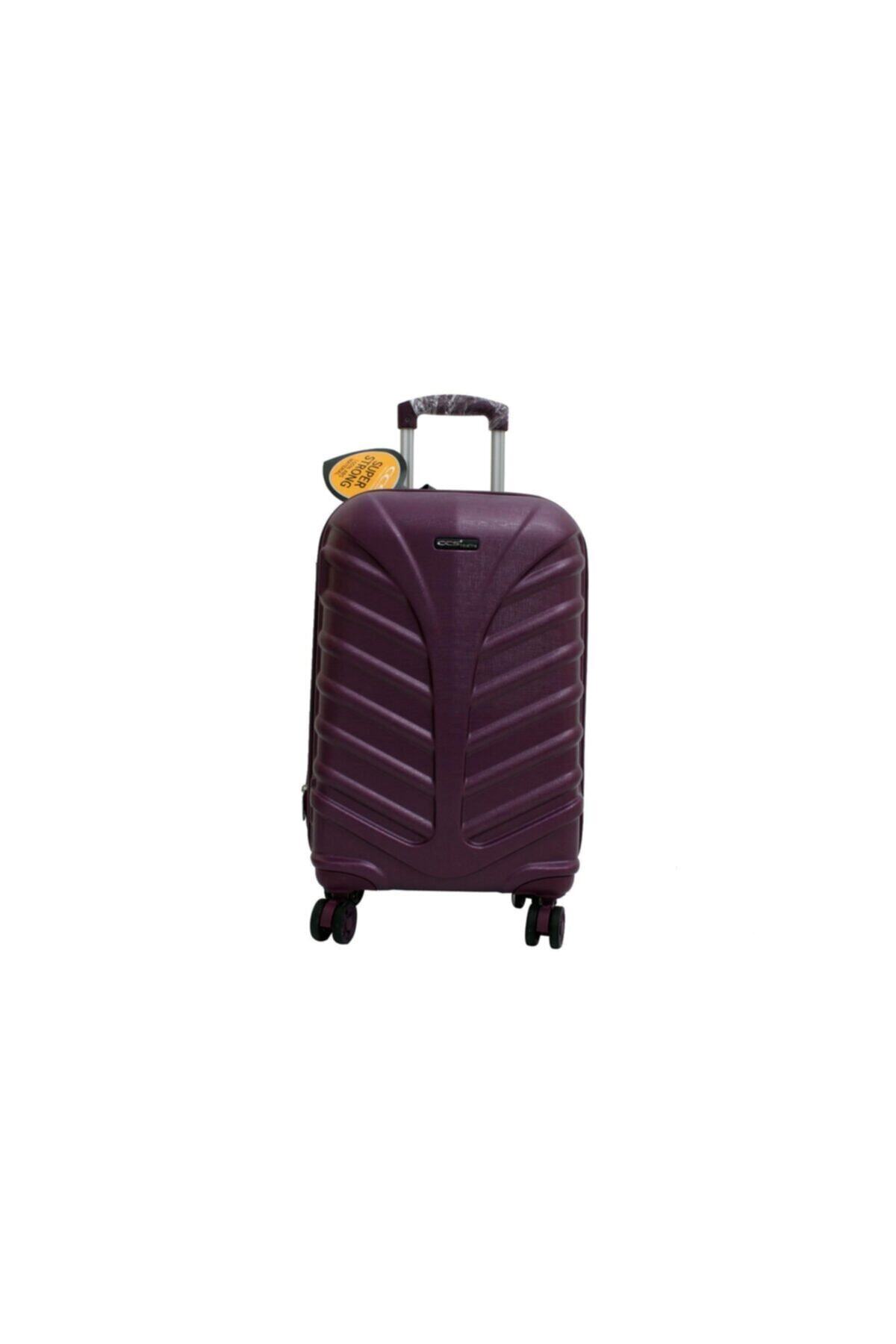 Mor Kabin Boy Unisex Valiz ÇÇS5146-S