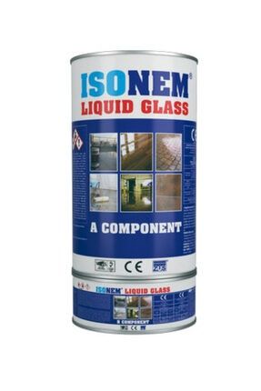 Isonem Lıquıd Glass Sıvı Cam Su Yalıtım Malzemesi 4 Kg LIQUID GLASS ÇİFT KOMP. ŞEF