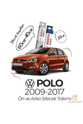 Aeroeco Volkswagen Polo 2009 - 2017 Ön - Arka Silecek Seti 456470