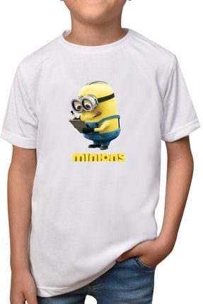 Erkek Çocuk - Yetişkin Unisex T-shirt-minyonlar-t-25 minyonlar-cocuk-25