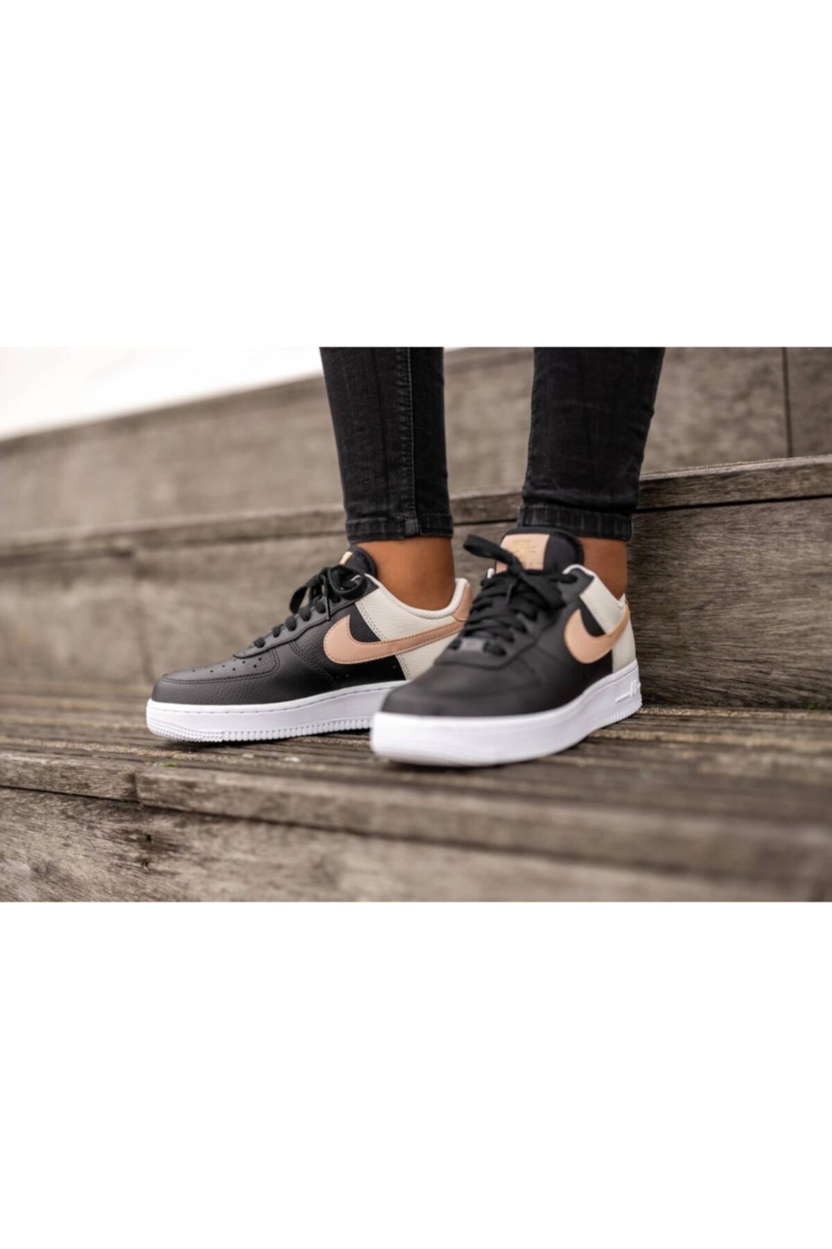 Nike Air Force 1 07 Black Mauve Pink CU5311-001 - Fastsole