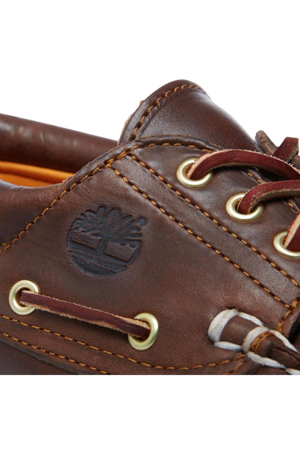 Timberland کفش مردانه کلاسیک Authentics 3 Eye Brown