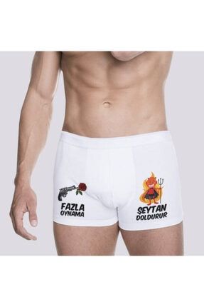 Erkek Fazla Oynama Şeytan Doldurur Boxer boxer01