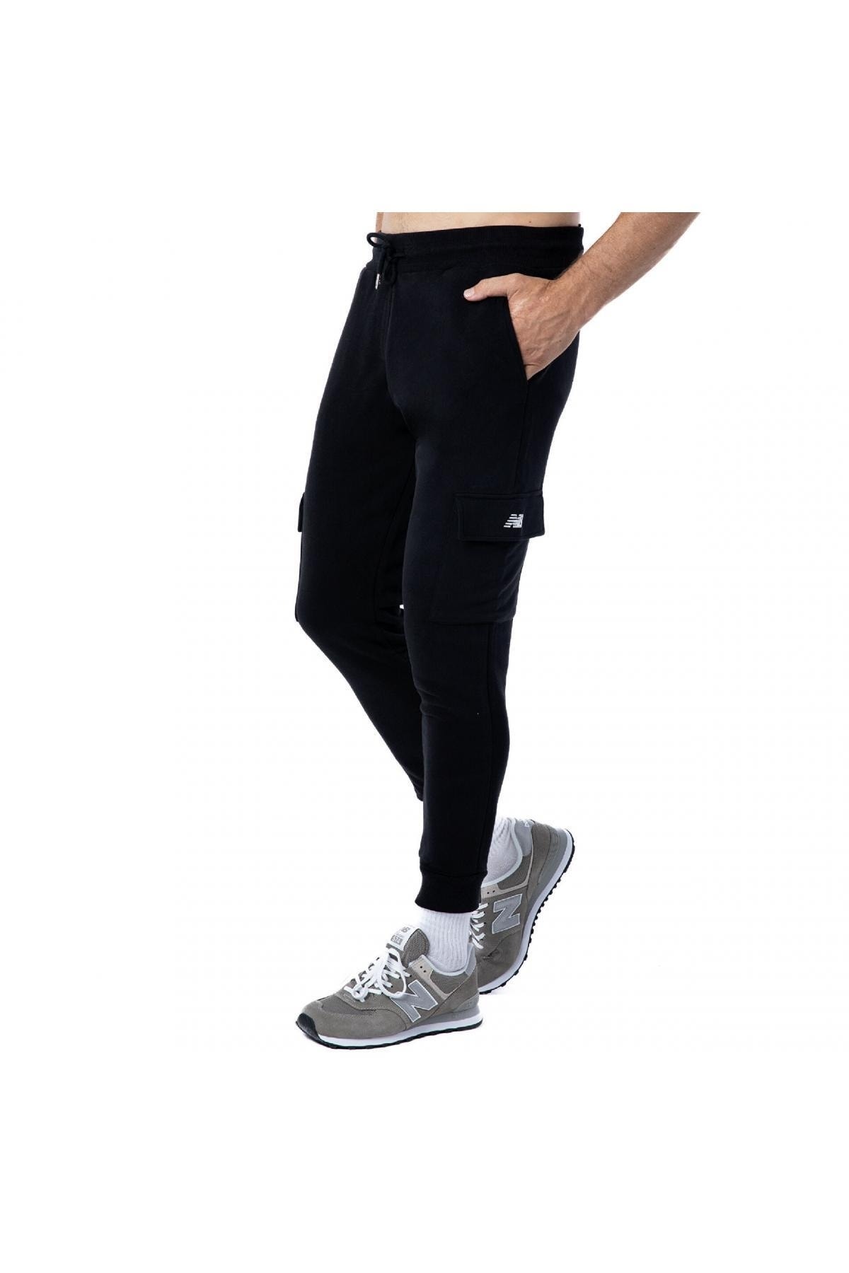 شلوار گرمکن ورزشی نیو بالانس مردانه منسوجات مشکی اسپرت  جاگر      | New Balance 375 MNP3226 TR - تصویر 3