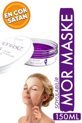 Soyulabilir Mor Maske Gözenek Sıkılaştırıcı Peeling Maskesi 150ml MORMASK