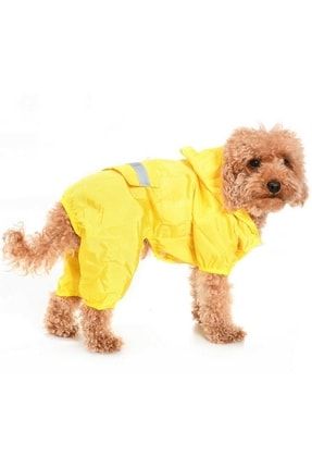 Küçük ve Orta Irk Köpek Jorma Sarı Paçalı Yağmurluk 10506041