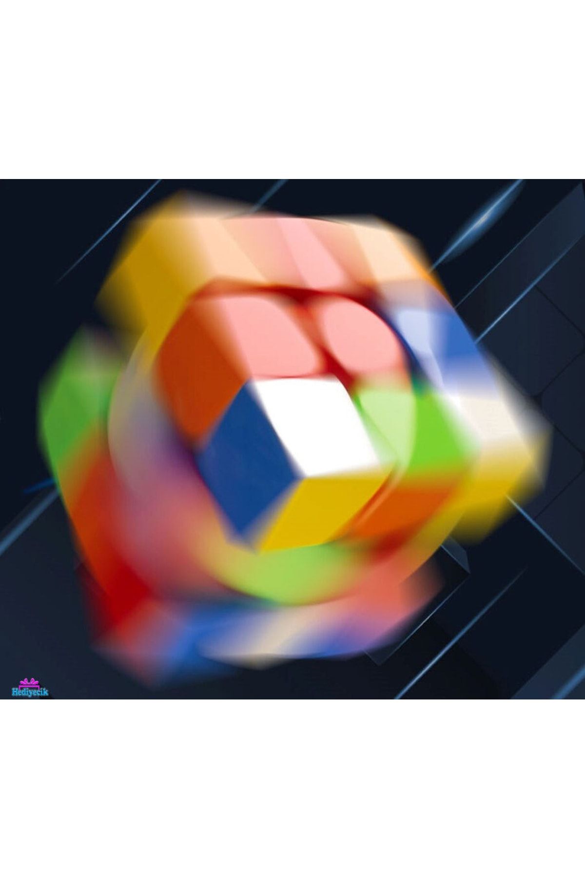hediyecik-Nexcube Moyu Speed Pyraminx - Set of 2 Intelligence and Rubik Cubes 2