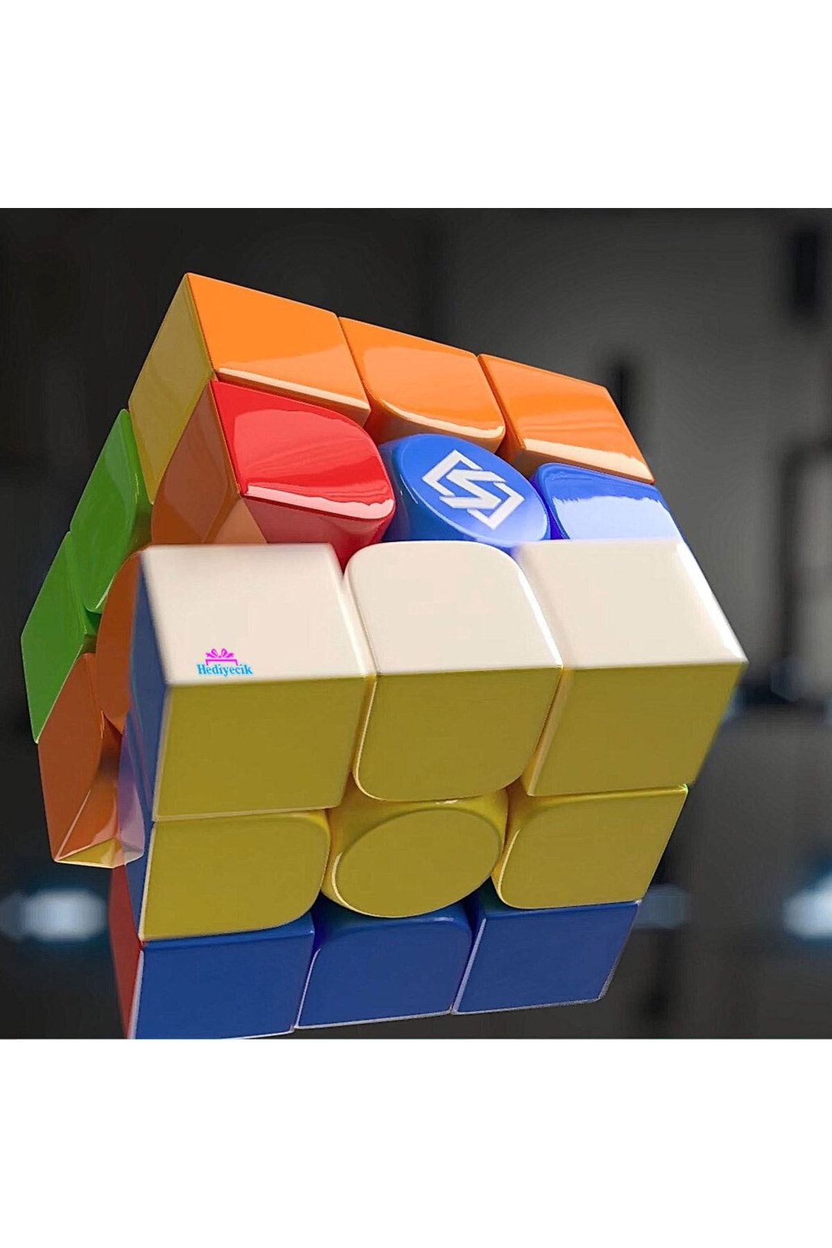 hediyecik-Nexcube Moyu Speed Pyraminx - Set of 2 Intelligence and Rubik Cubes 3