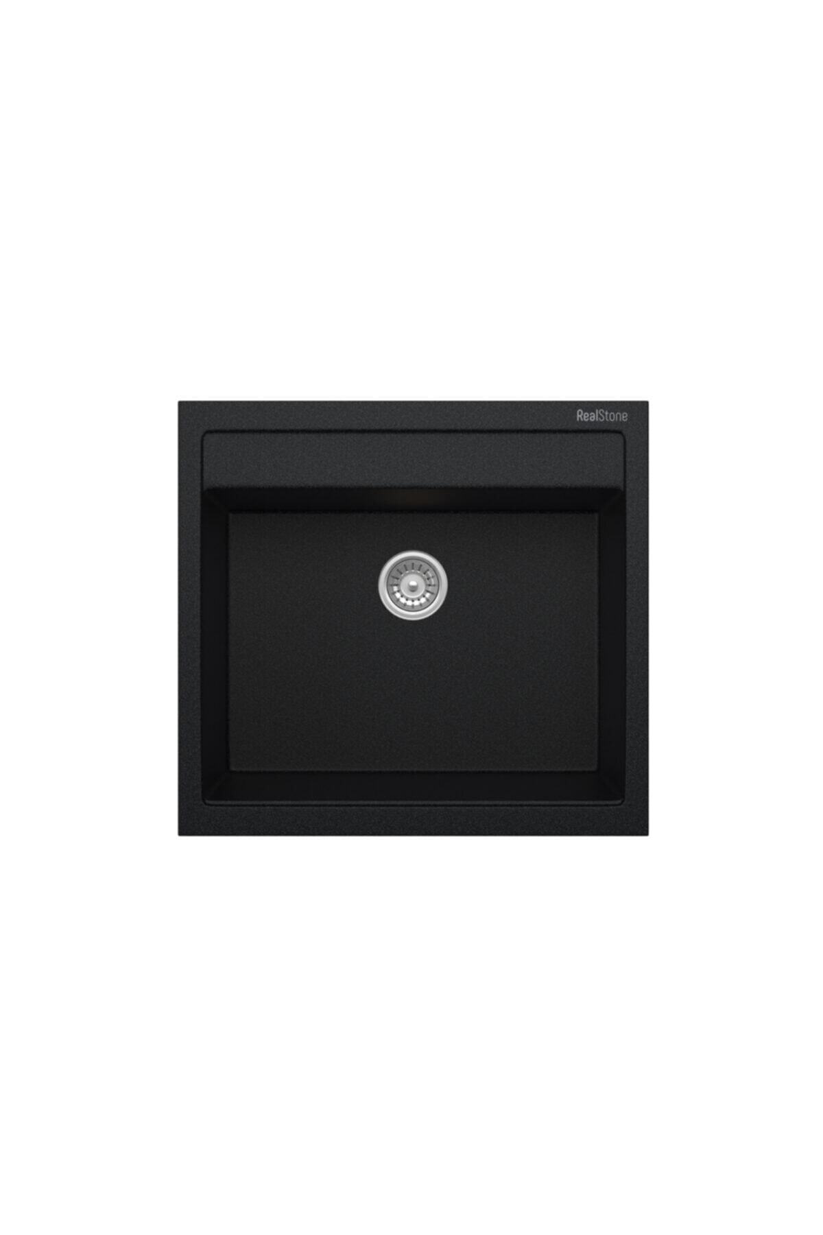 Granite Sink Olympos (K004) 2 Years Warranty. Free Shipping. Siphon Set Gift.