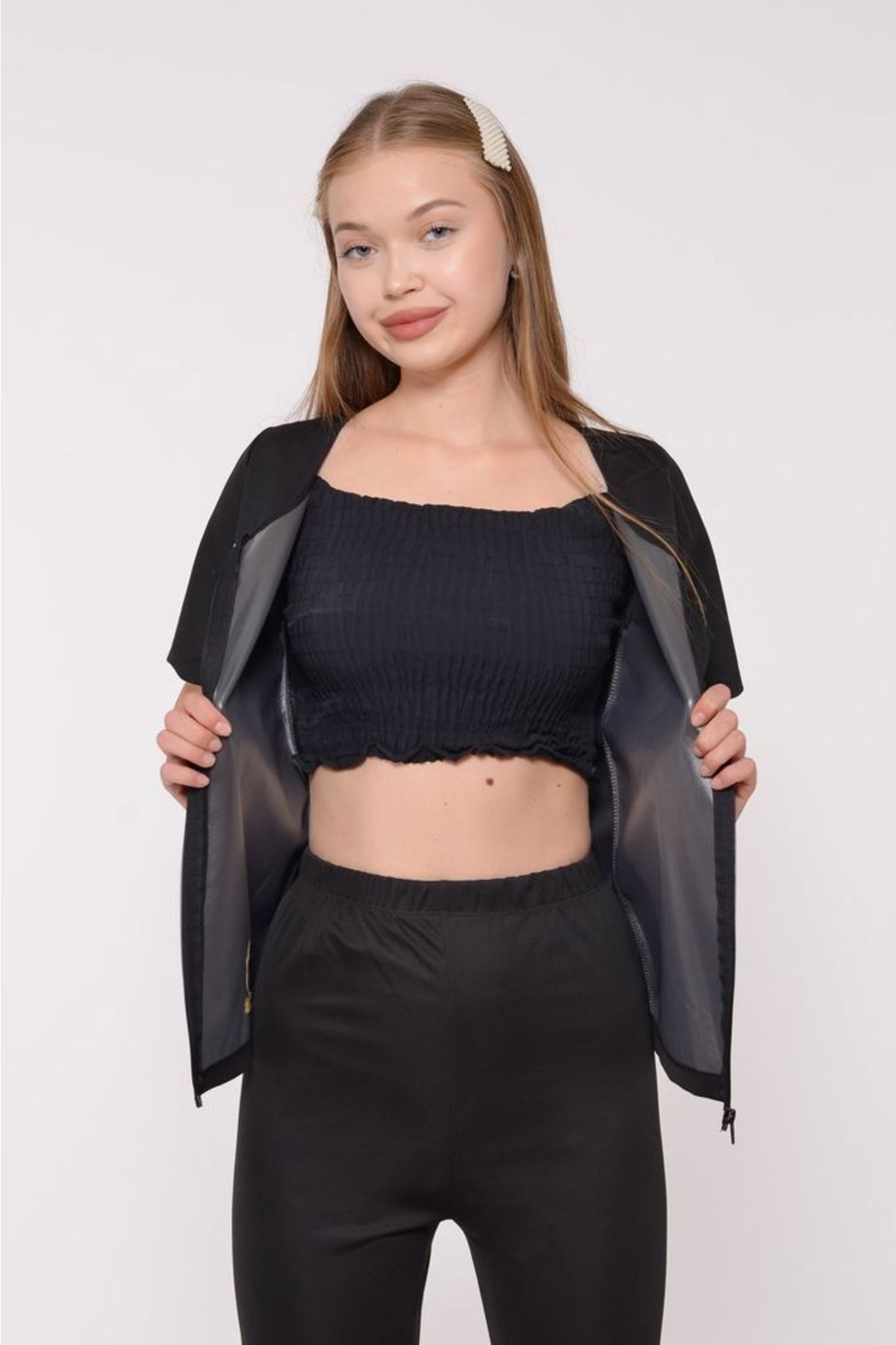 Sauna suit with zipper 2025