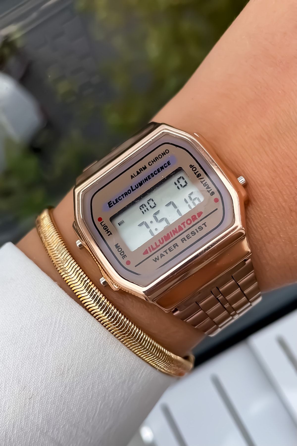 S.POLO Watch Pink Rose gold Trendyol