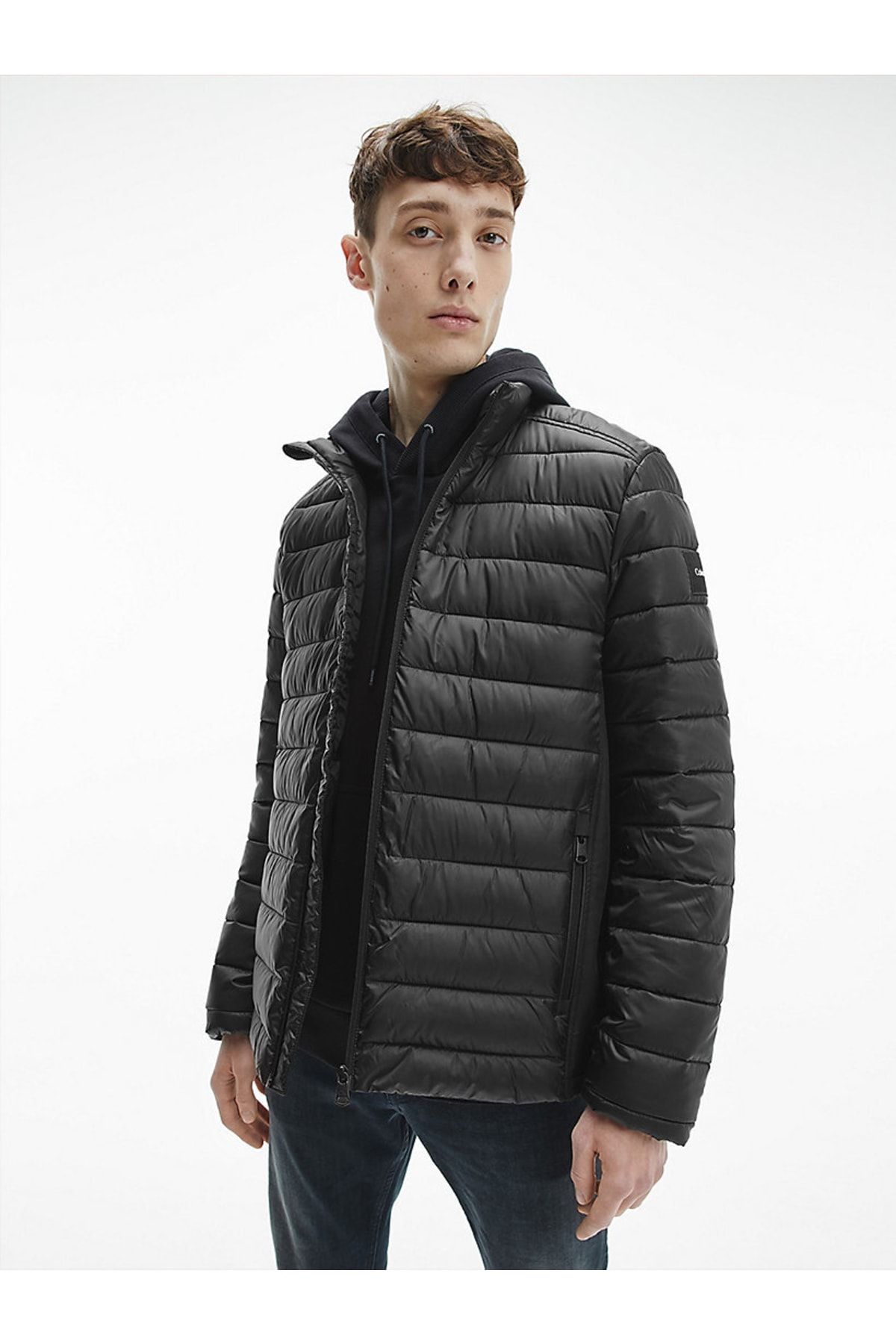 Calvin Klein Jacket - Black - Regular fit - Trendyol