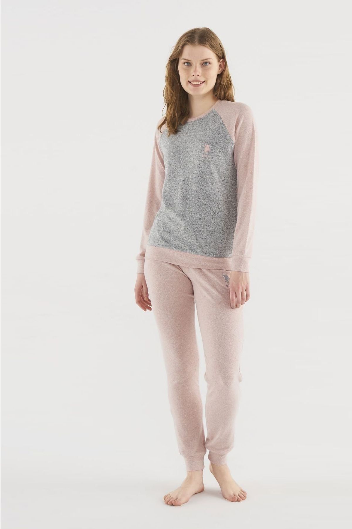 Hot pink top polo sweatsuit