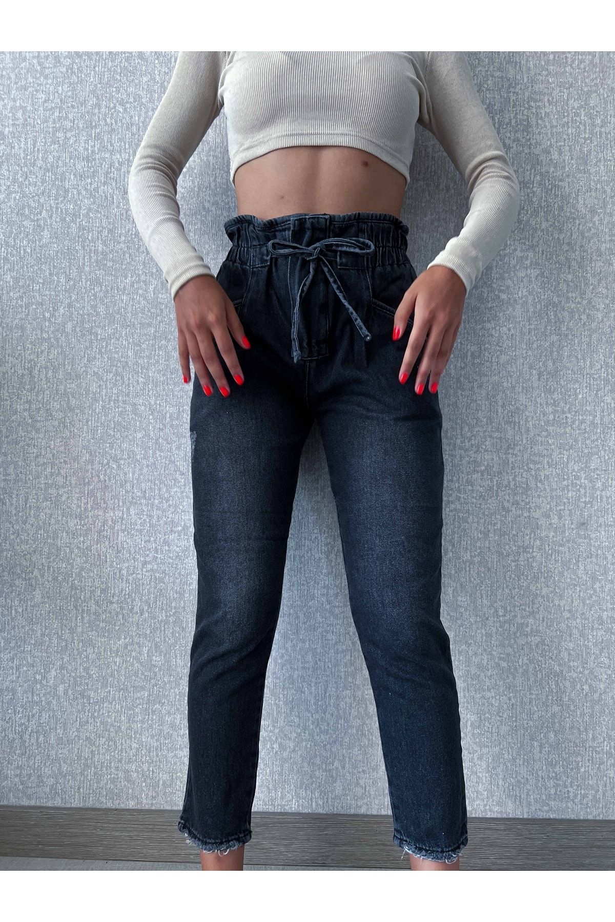 Hollister paper bag jeans on sale