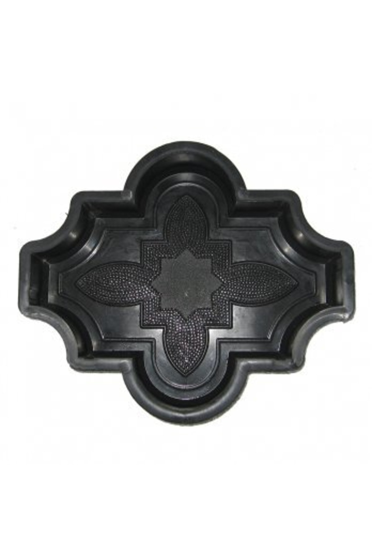 Plastik Parke Taşı Kalıbı Tekli Zambak Dikey 1/2 2,5 Cm (10 Ad)