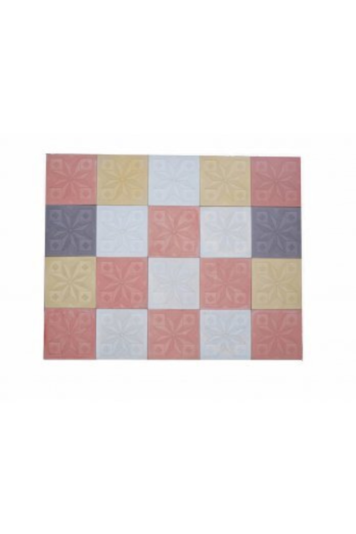 Plastik Parke Taşı Kalıbı Tretuar Sakarca 3 Cm( 5 Ad) 4