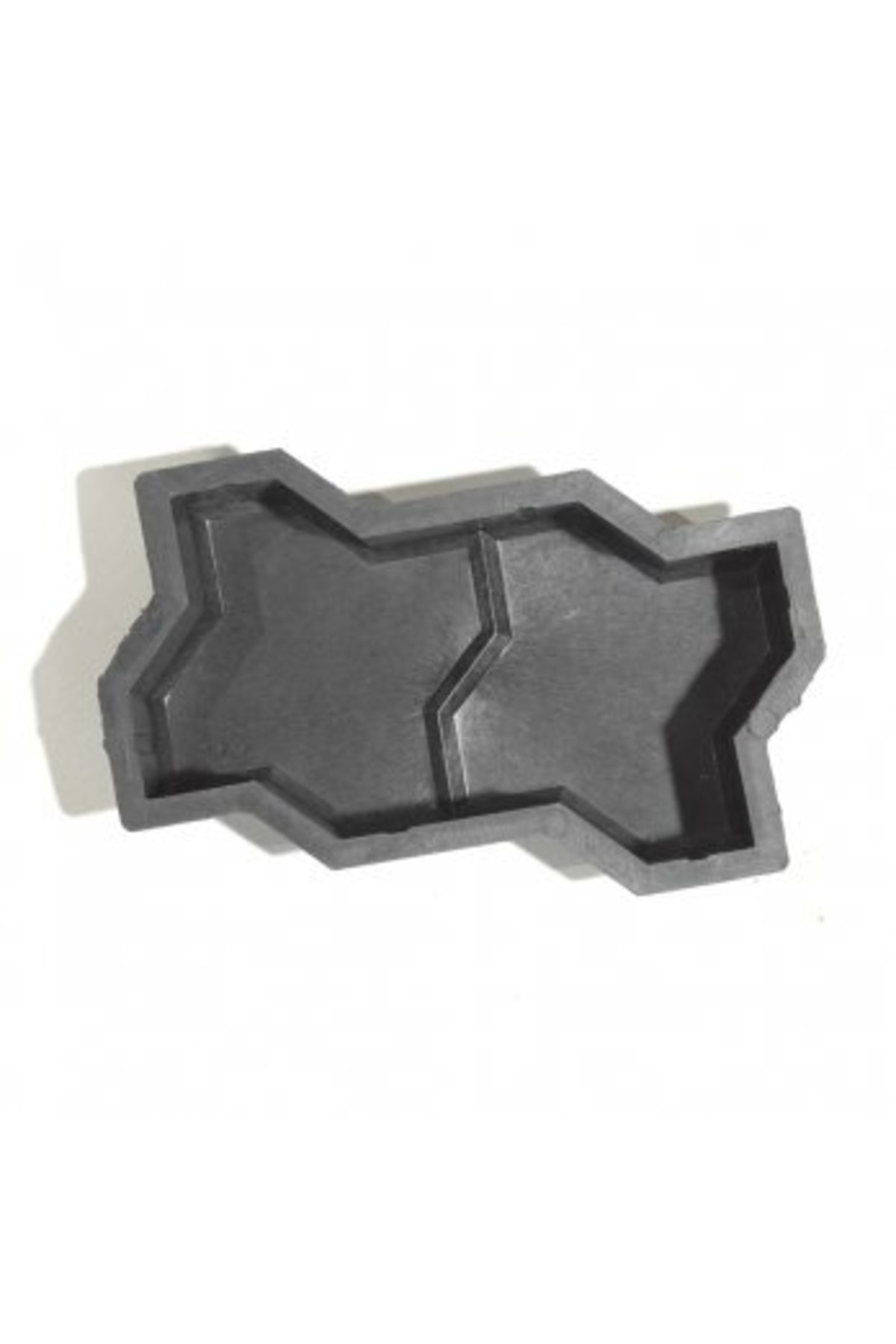 Plastik Parke Taşı Kalıbı Tekli Es Taşı Çizgi 6 Cm (10 Adet)