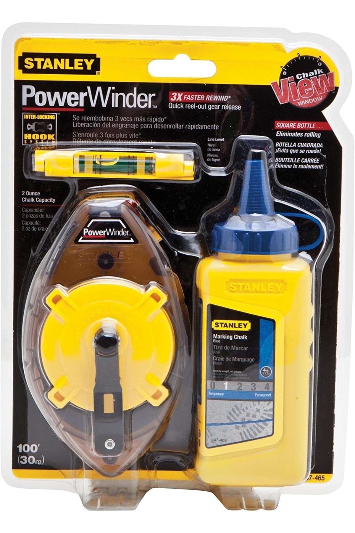 Stanley Çizim Ipi 30 Metre Metal 0-47-465