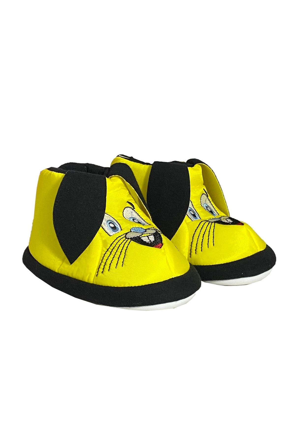 Wordex Slipper Boots Yellow Flat Trendyol