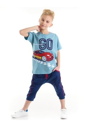 Go Car Erkek Çocuk T-shirt Kapri Takım MS-22Y1-090