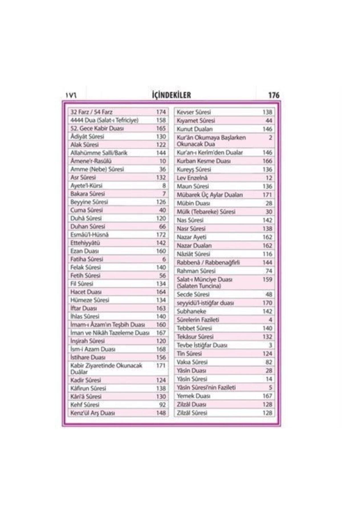 Merve Yayınları Fihristli 41 Yasin Arapça Türkçe Okunuşlu Ve Mealli, Sesli, Rahle Boy (yasin 033) & Bilgisayar Ha... fotoğrafı 3 (önizleme)