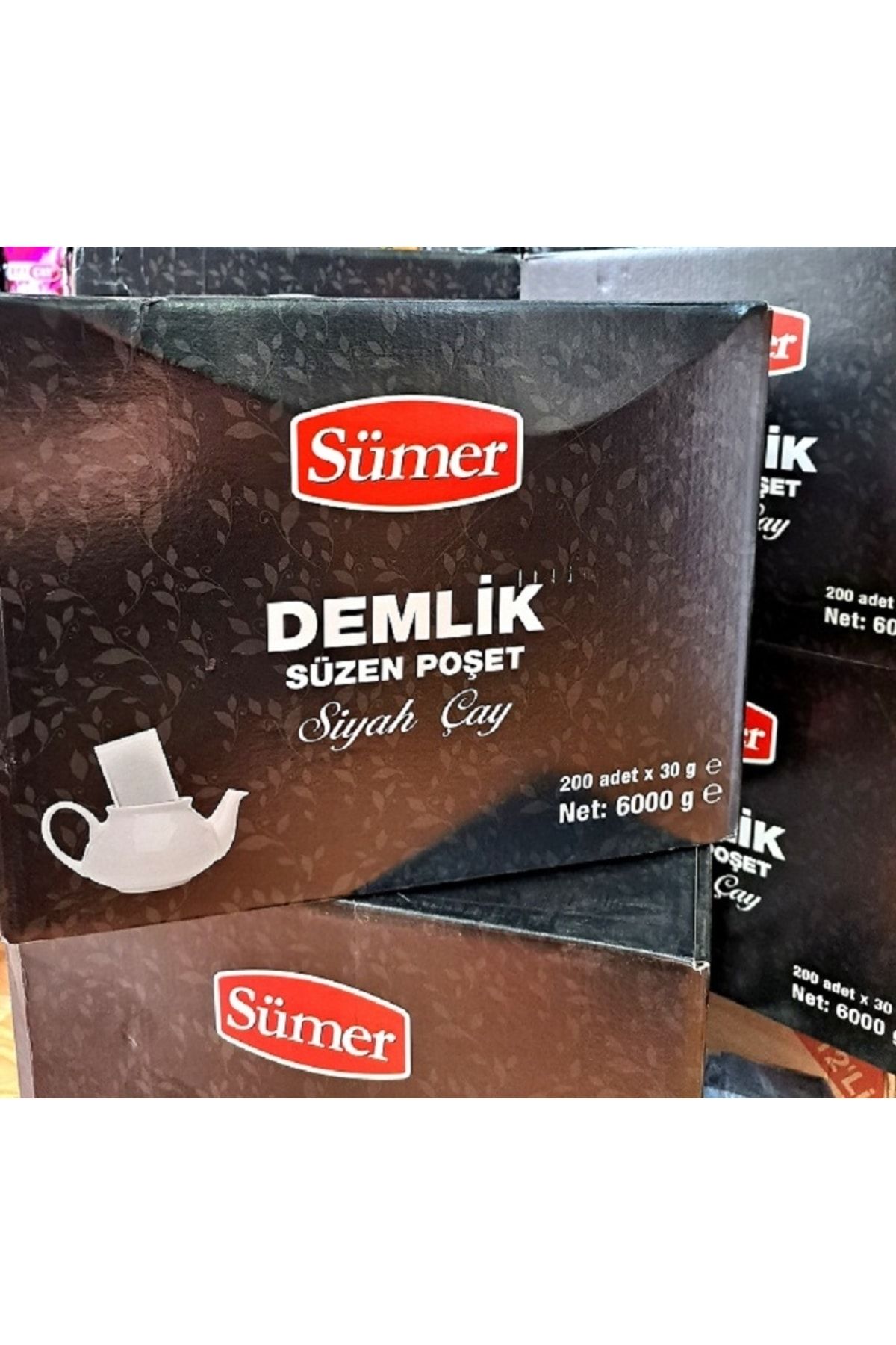 Karali Çay Sümer Demlik Poşet 6 Kg 30 Gr X 200 Adet